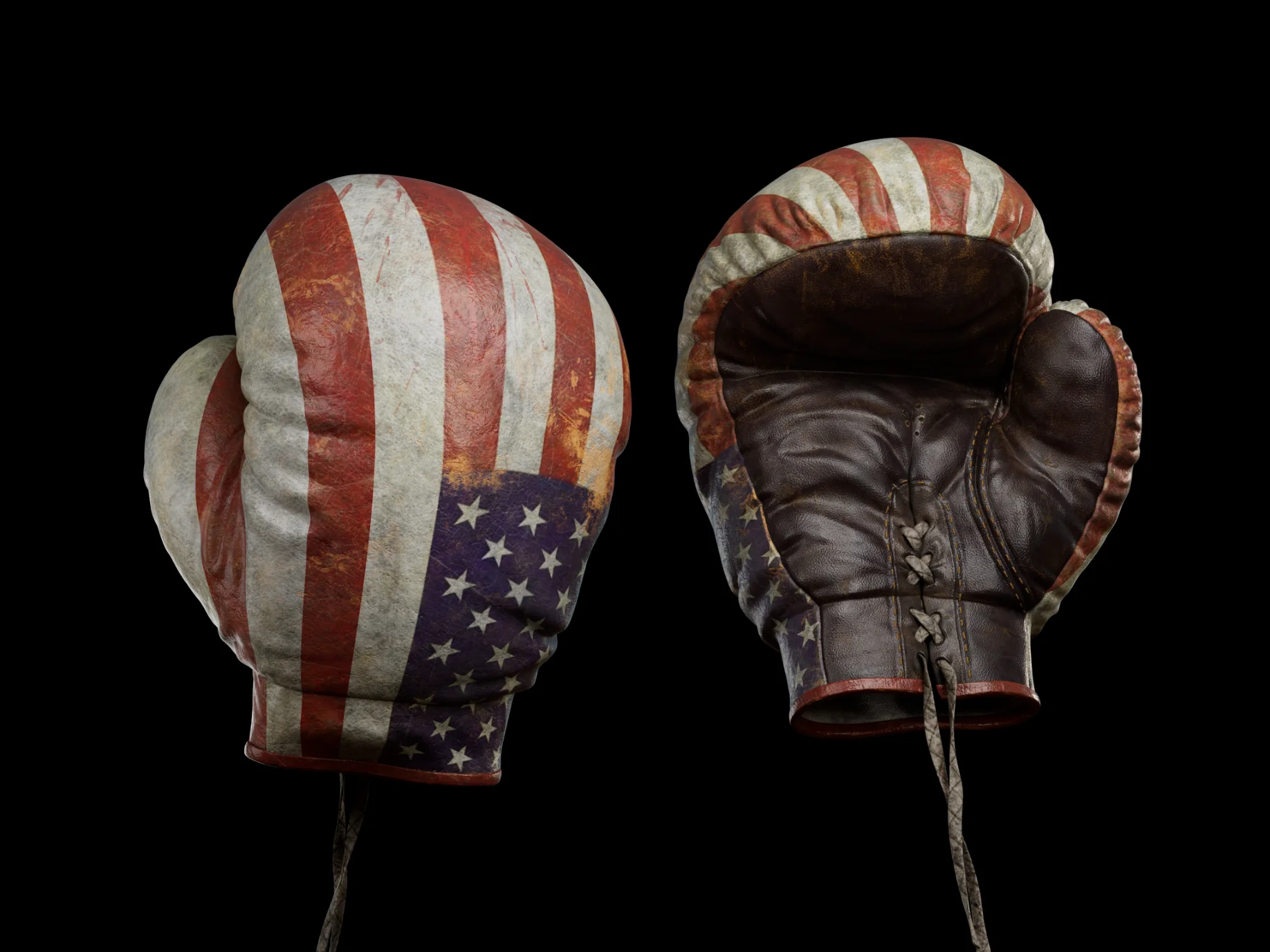 美国国旗拳击手套